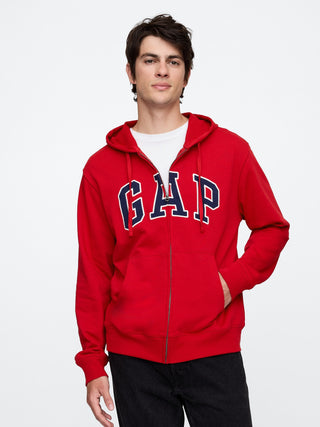 Sudadera con Zipper y Logo