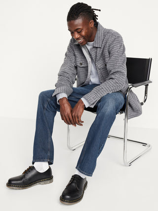 Jeans Recto Talle Alto con Bolsillos