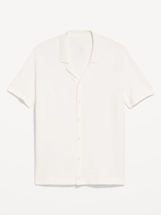 Camisa Manga Corta con Detalle Botones