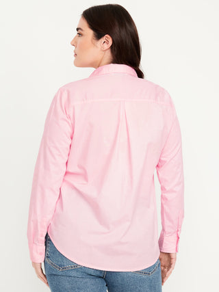 Camisa Clásica Manga Larga con Bolsillo