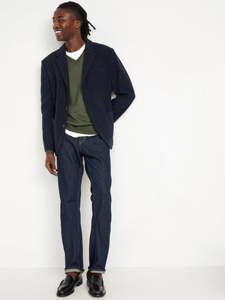 Jeans Recto Talle Alto con Bolsillos