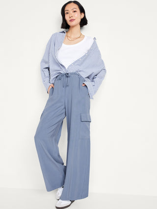 Pantalón Cargo con Cintura Elástica