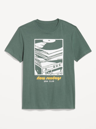 Camiseta Manga Corta Gráfica, Hombre