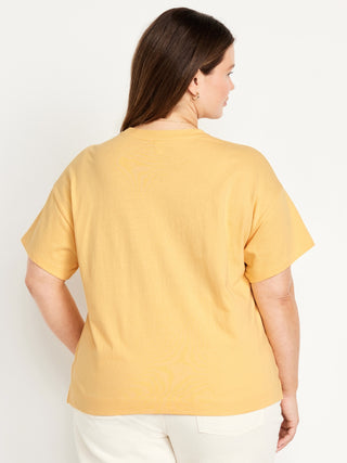 Camiseta Manga Corta de Algodón