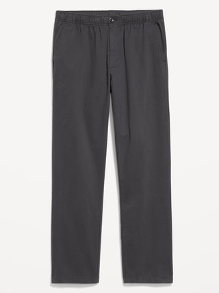 Pantalón Recto Talle Alto con Bolsillos