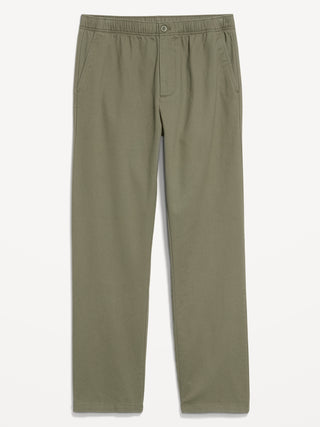 Pantalón Recto Talle Alto con Bolsillos