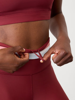 Interval Legging Talle Alto con Bolsillo