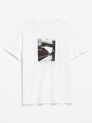 Camiseta Manga Corta Gráfica, Hombre
