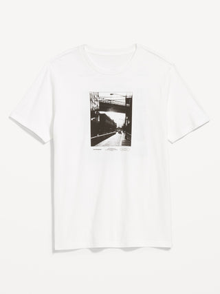 Camiseta Manga Corta Gráfica, Hombre
