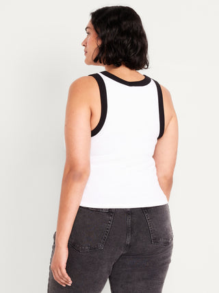 Camiseta sin Mangas con Diseño Cereza