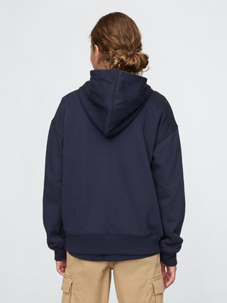 Sudadera Holgada con Capucha y Logo, Niño