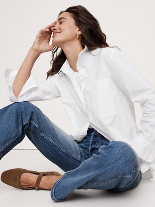 Camisa Manga Larga de Algodón