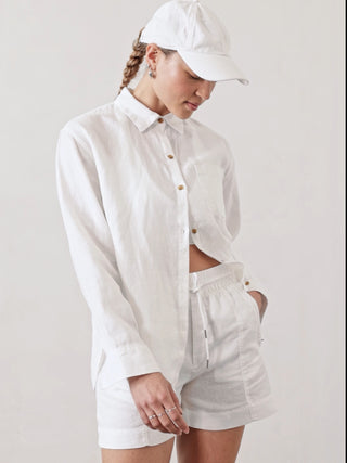 Retreat Linen Top