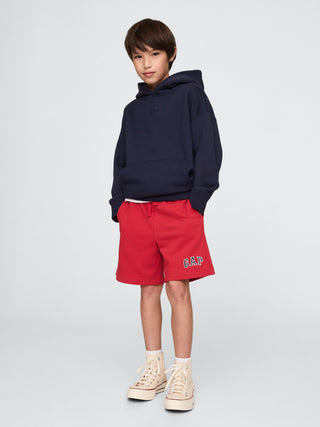 Short Deportivo Cintura Elástica con Logo, Niño