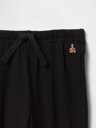 Pantalón Cintura Elástica con Logo Bordado, Bebé
