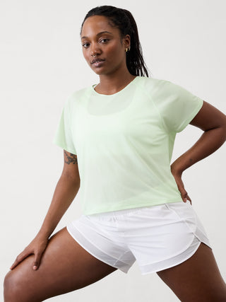 Camiseta Deportiva com Rejilla Transpirable