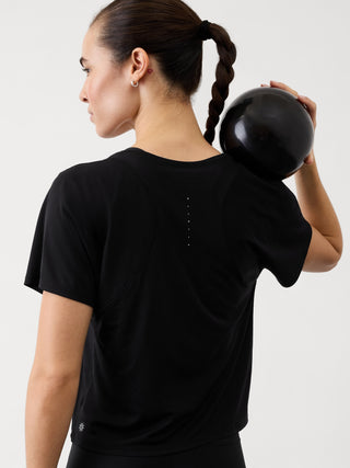 Camiseta Deportiva com Rejilla Transpirable