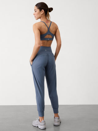 Salutation Pantalón Deportivo Talle Alto con Bolsillos