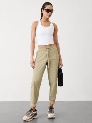 Pantalón Deportivo Talle Medio con Bolsillos
