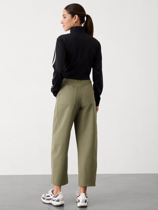 Pantalón Holgado Corte Barrel con Bolsillos