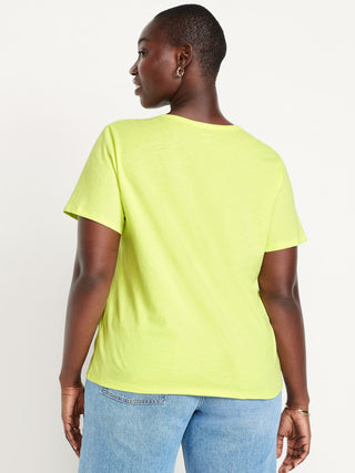 Camiseta Manga Corta Cuello V