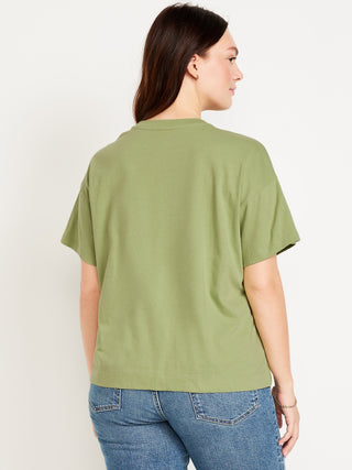 Camiseta Manga Corta de Algodón