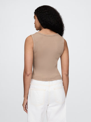 Camiseta de Tirantes de Algodón
