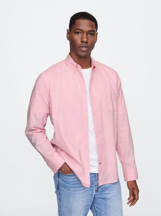 Camisa Manga Larga con Bolsillo