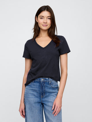 Camiseta de cuello en V Favorito.