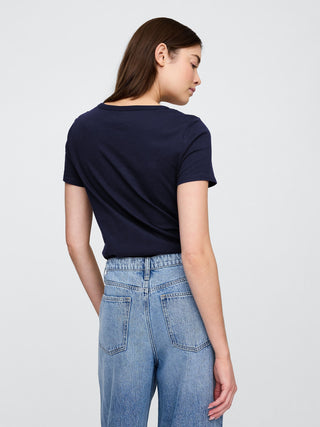 Camiseta de cuello en V Favorito.