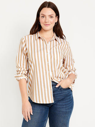 Camisa Manga Larga Estampado Rayas
