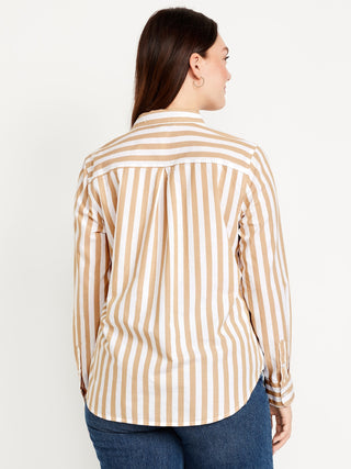 Camisa Manga Larga Estampado Rayas