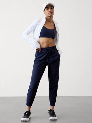 Pantalón Deportivo Talle Medio con Bolsillos