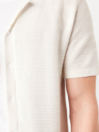 Camisa Manga Corta con Detalle Botones