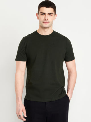 Camiseta Manga Corta Cuello Redondo de Algodón