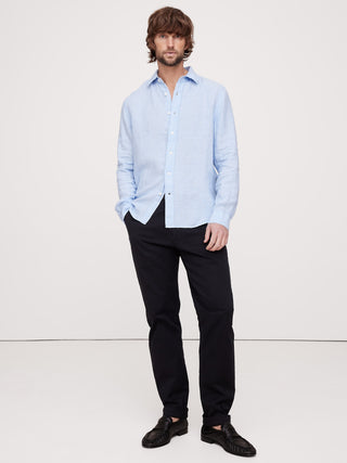 Camisa Manga Larga de Lino