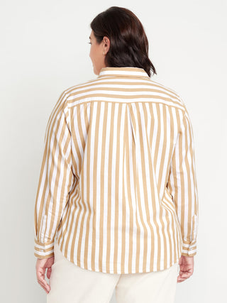 Camisa Manga Larga Estampado Rayas