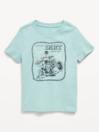 Camiseta Manga Corta con Gráfico, Bebé