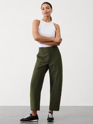 Pantalón Holgado Corte Barrel con Bolsillos