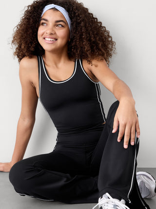 Camiseta Deportivo de Tirantes con Logo, Niña