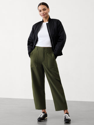 Pantalón Holgado Corte Barrel con Bolsillos