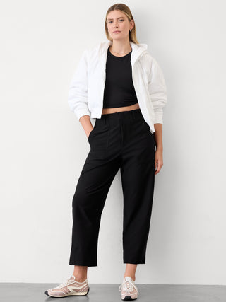 Pantalón Holgado Corte Barrel con Bolsillos