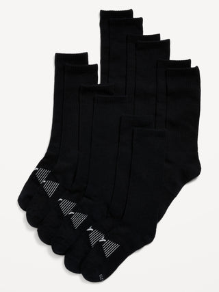 6-Pack Athletic Crew Socks for Men.