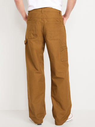 Pantalón Holgado con Bolsillos de Algodón