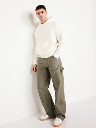 Pantalón Holgado con Bolsillos de Algodón