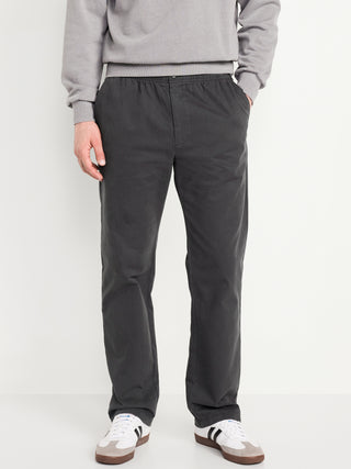 Pantalón Recto Talle Alto con Bolsillos