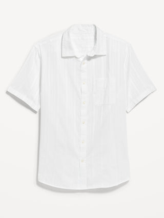 Classic Fit Everyday Dobby Shirt.