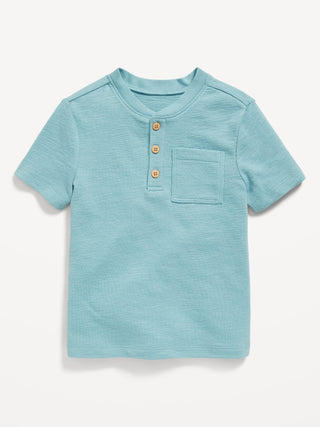 Camiseta con Botones y Bolsillo, Bebé