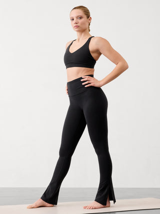 Elation Legging Talle Alto con Abertura