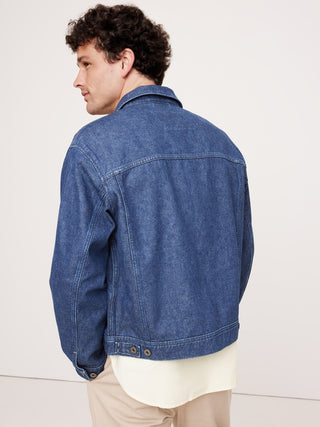 Chaqueta Denim con Bolsillos